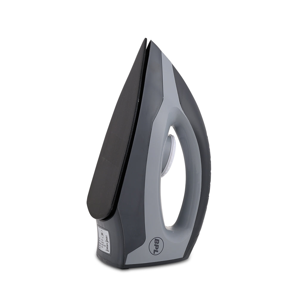 BPL BDIP11011 Dry Iron – 1000W, Grey, Non-Stick Soleplate