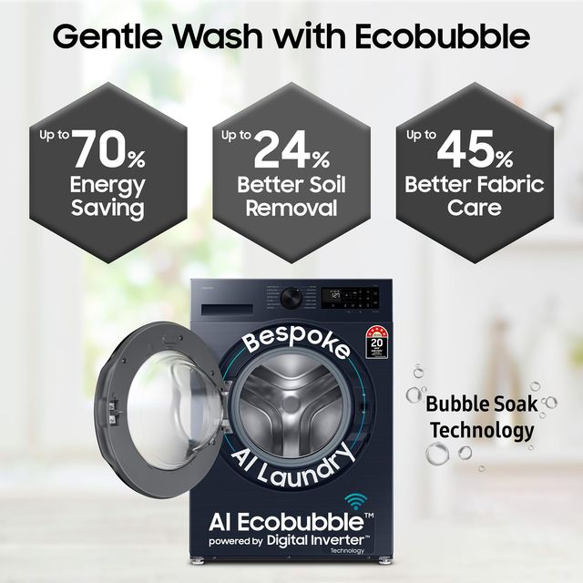 Samsung 12Kg Front Load Washing Machine