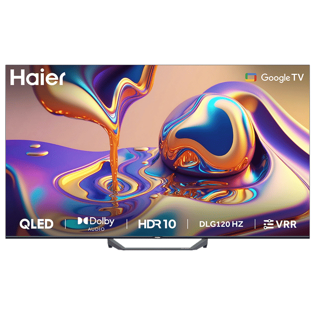 Haier Smart TV H55S80FUX 55 Inch 4K QLED Google TV