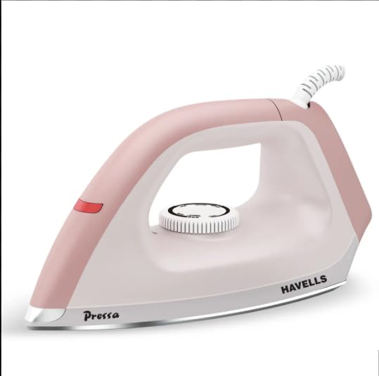 Havells Pressa 1100W Dry Iron 360° swivel cord