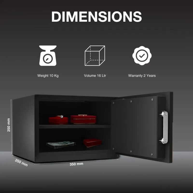 Ozone 16 L Wi-Fi Safe Locker