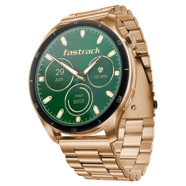 #Rose Gold Fastrack Dezire FX1 Pro Smartwatch