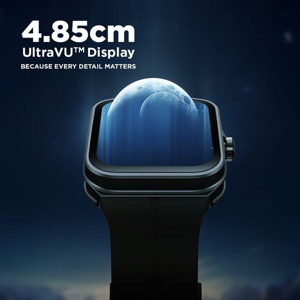 #Black Fastrack VOX Neo Smartwatch