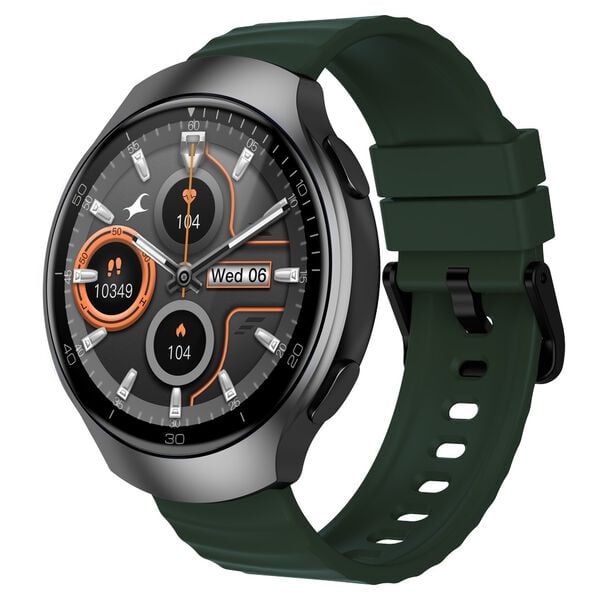 #Green Fastrack VOX CirQ Smartwatch