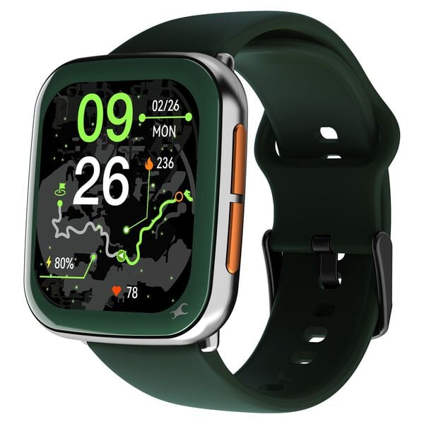 #Green Fastrack Navstar Smartwatch