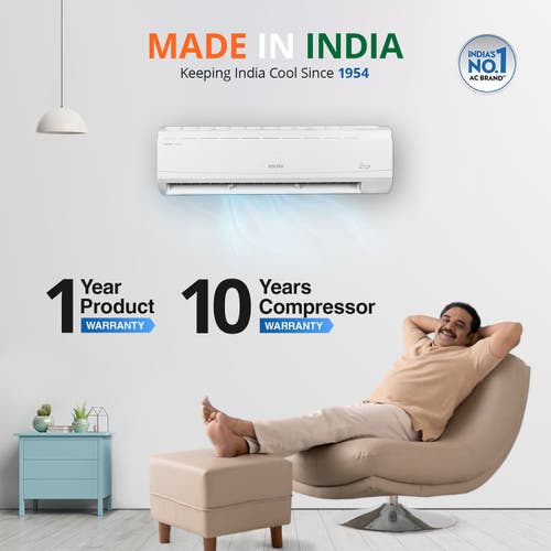 #Voltas 2 Ton 5 Star Inverter Split AC Vectra Plus