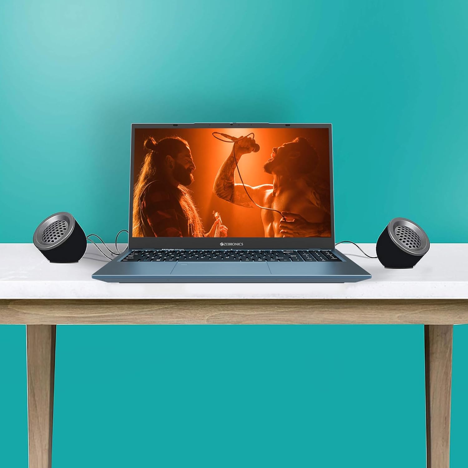 Zebronics Zeb-Pluto 2.0 Multimedia Speakers with USB Power & 3.5mm Jack