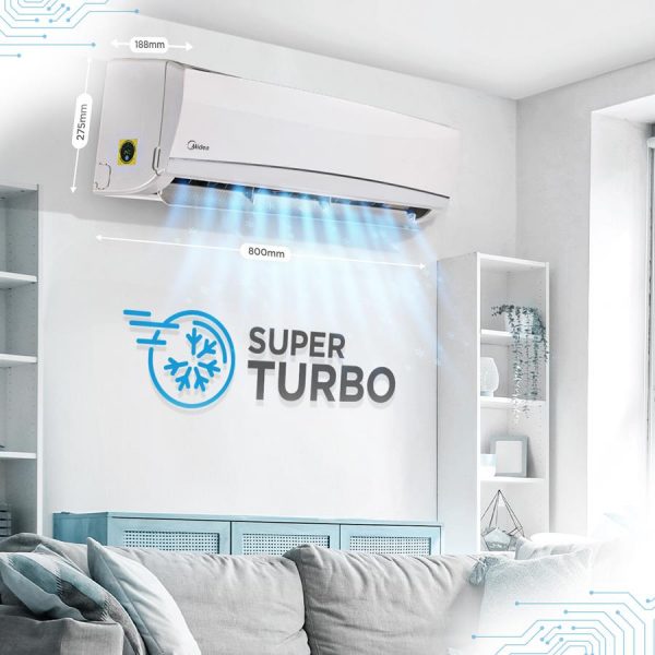 Midea SANTIS MAX CLS 3 Star 2 Ton Split Fixed AC
