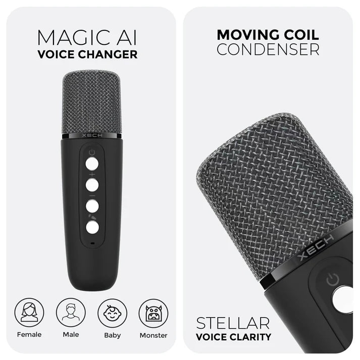 Xech Retro Jam Your Ultimate Karaoke Party Companion