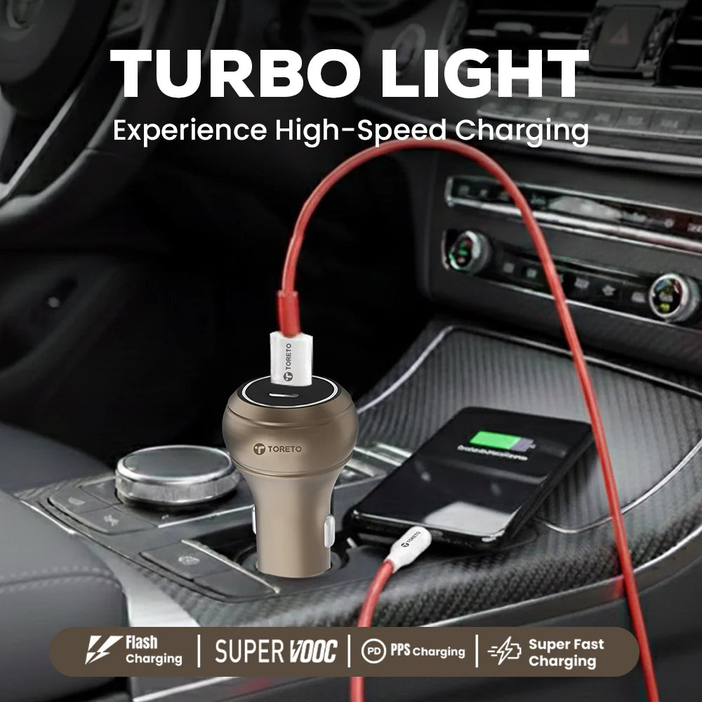 Toreto Turbo Light Car Charger