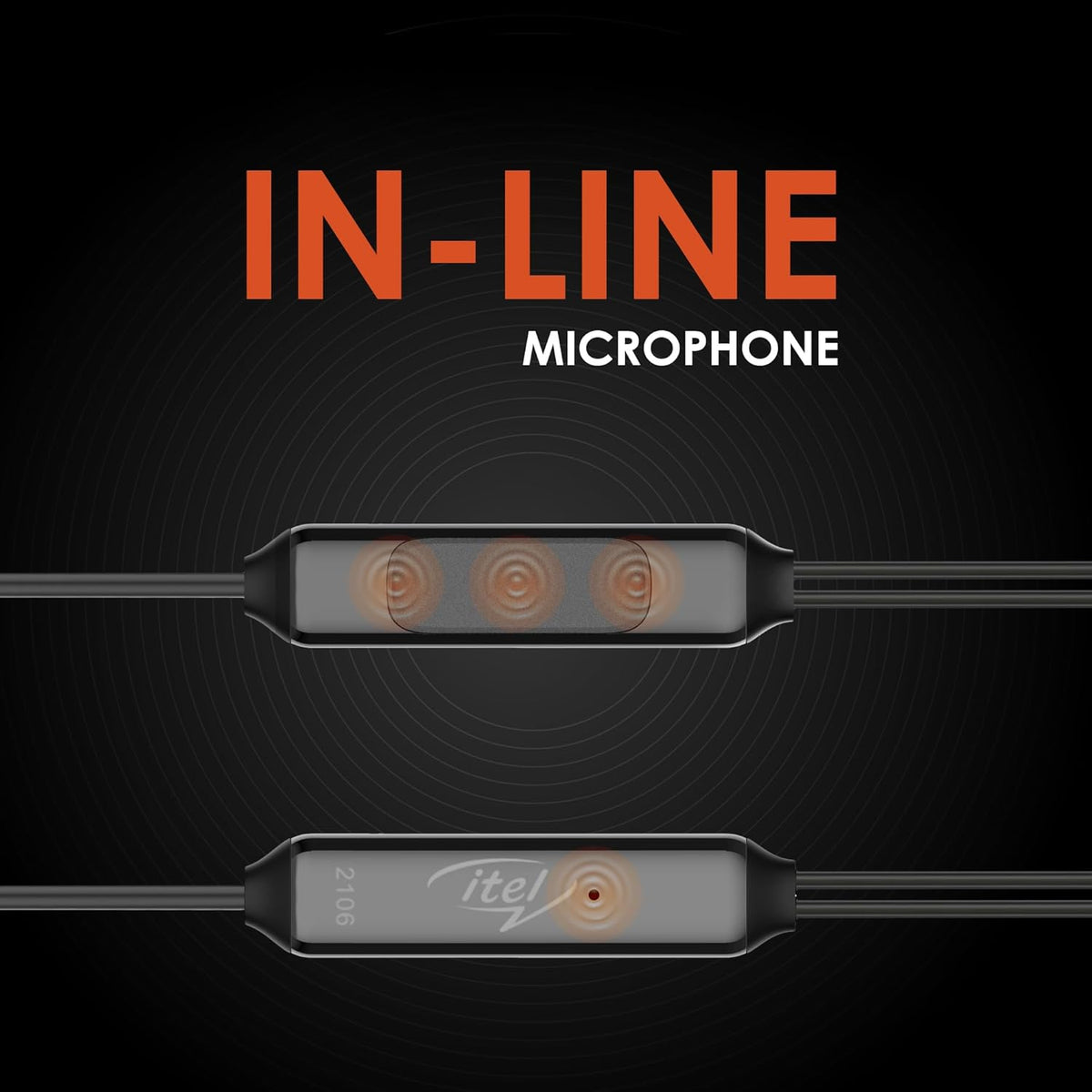 itel IEP-12 Wired Earphones with 10mm Drivers Vijay Telecom