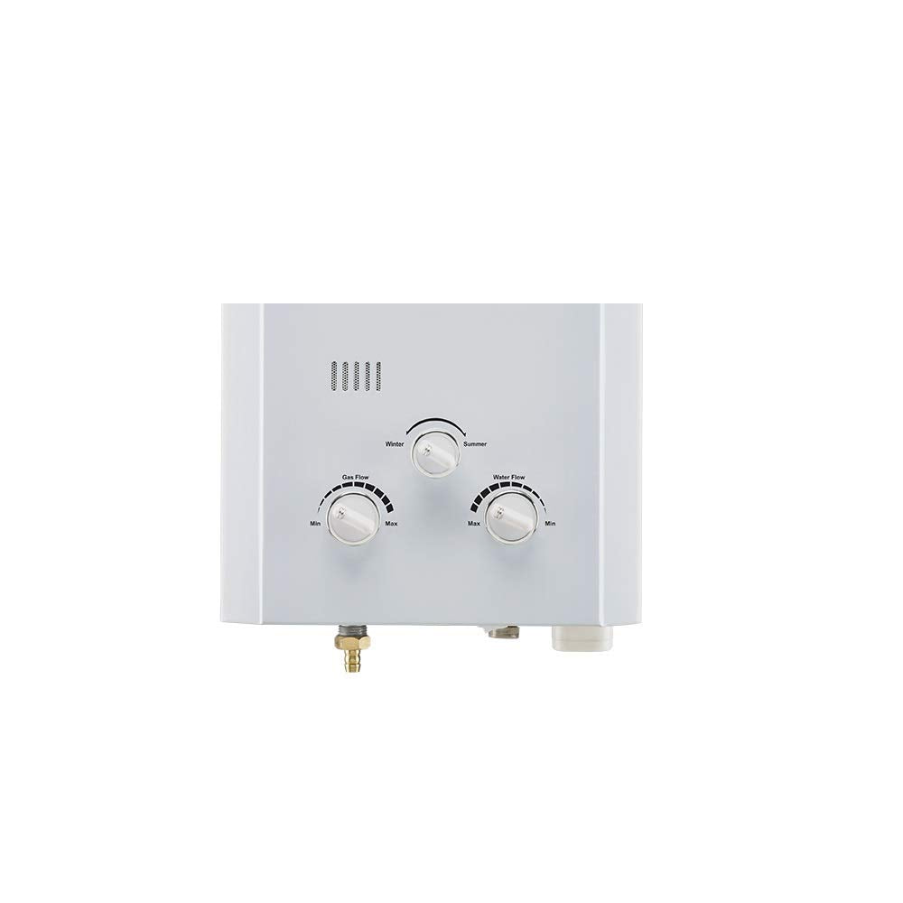 Bajaj Majesty Duetto Gas 6 Ltr Vertical Water Heater (LPG)- White