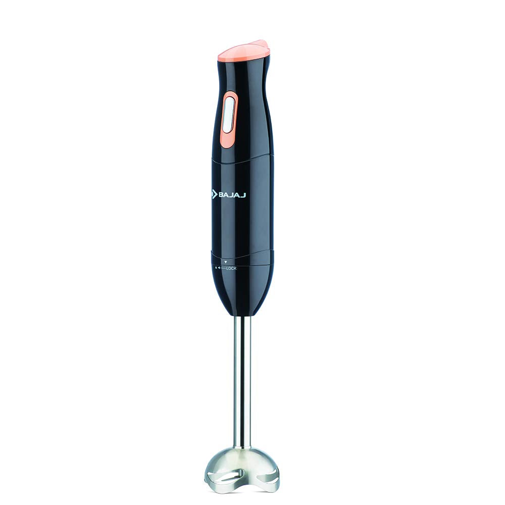 Bajaj Stainless Steel 410535 Hand Blender 300 Watts- Multicolor