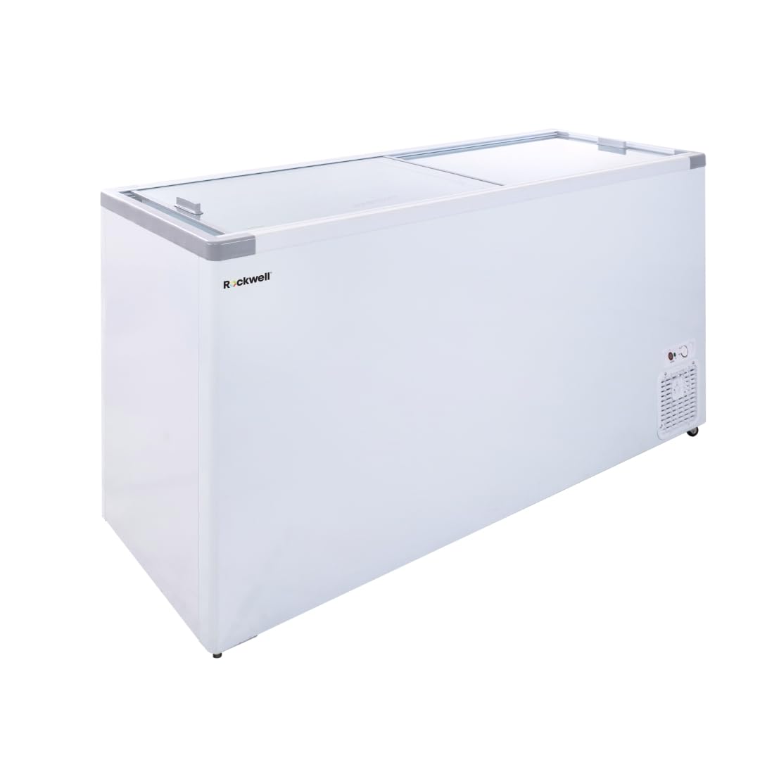 Rockwell 450GT Deep Freezer 435L Glass Top