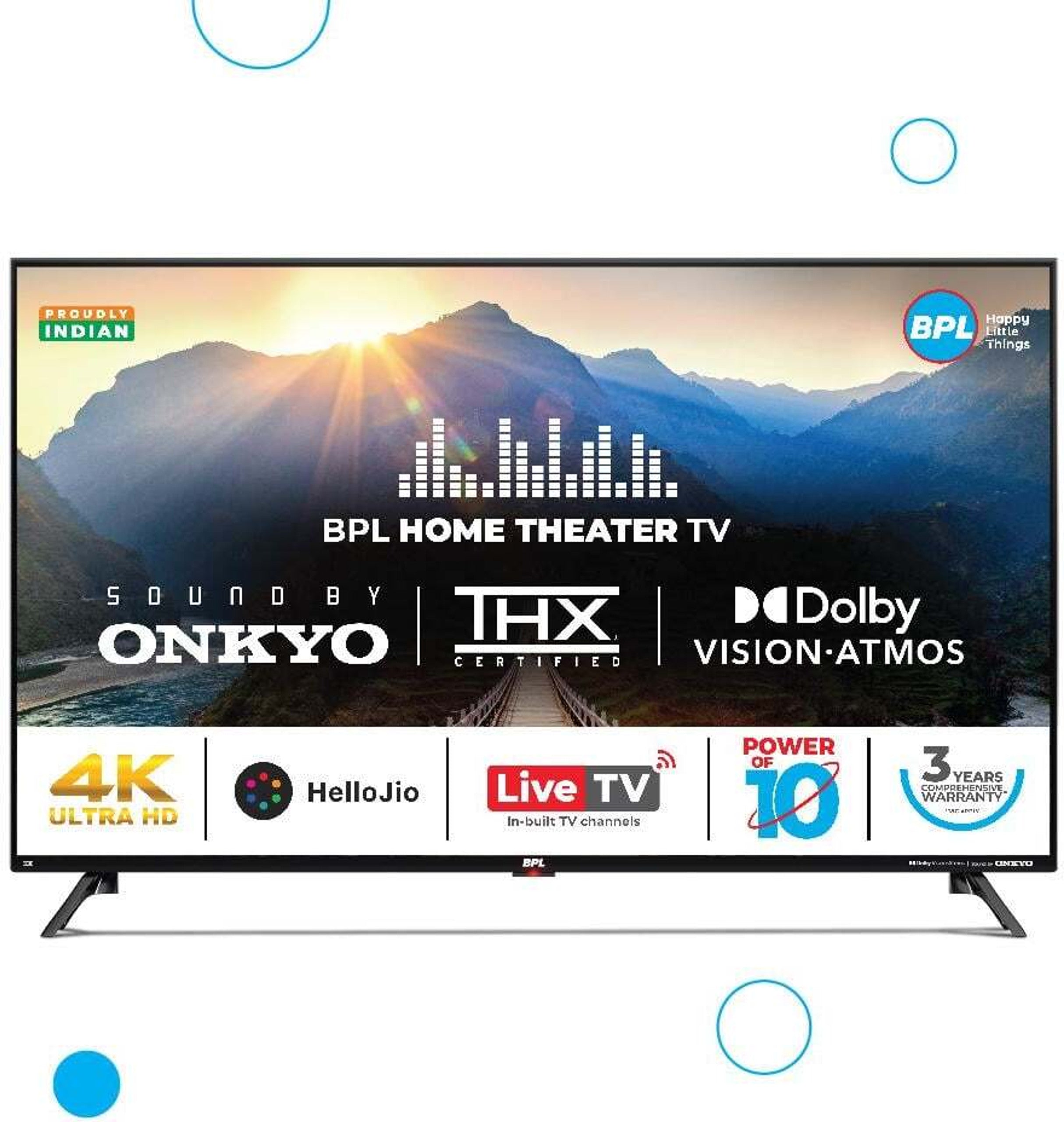 BPL 43 4K Home Theatre TV Onkyo 43UF6340