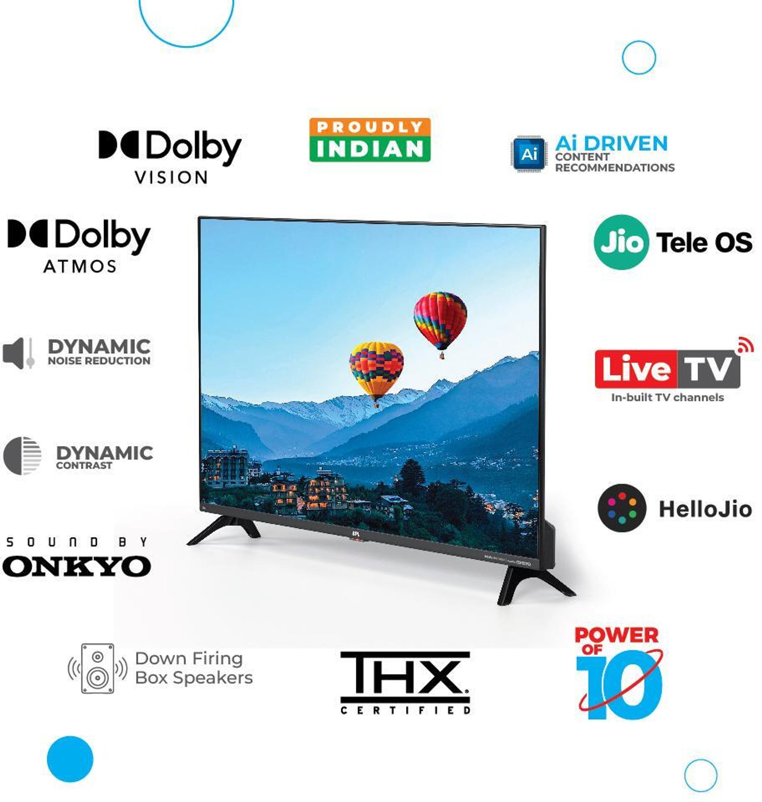 BPL 43 4K Home Theatre TV