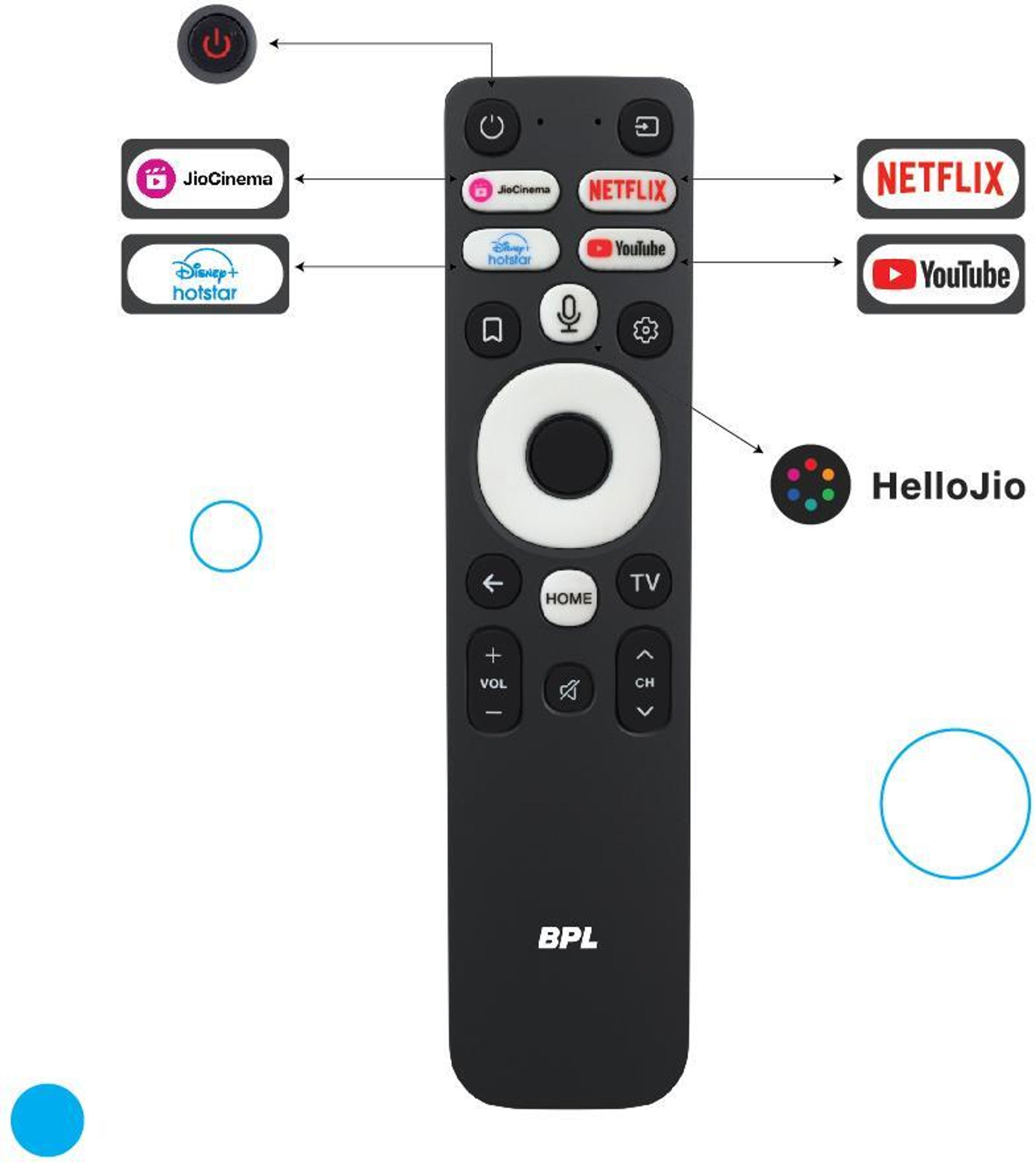 BPL 43 4K Home Theatre TV