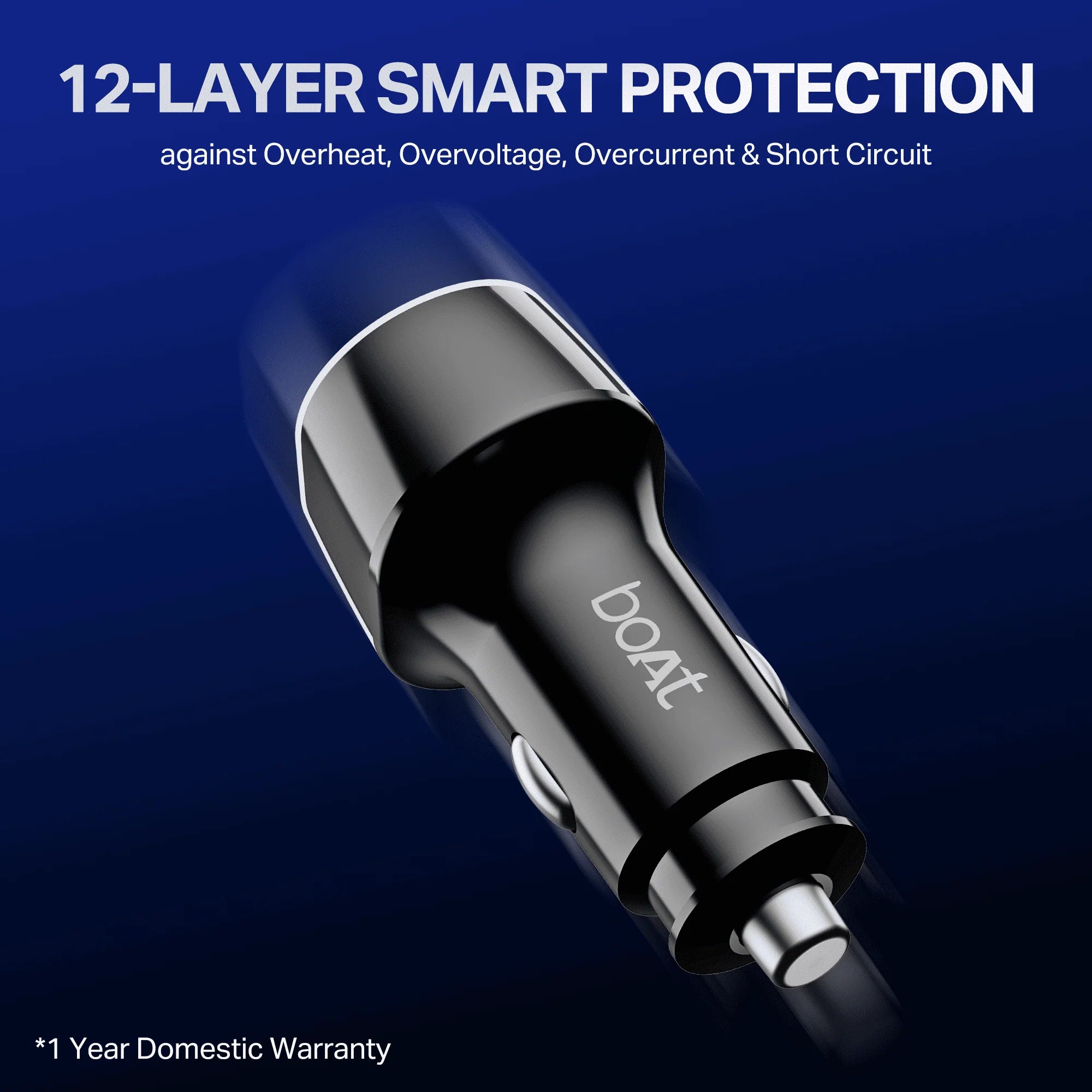 boAt 55W Fast Car Charger 