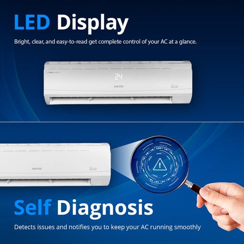 #Voltas 2 Ton 5 Star Inverter Split AC Vectra Plus