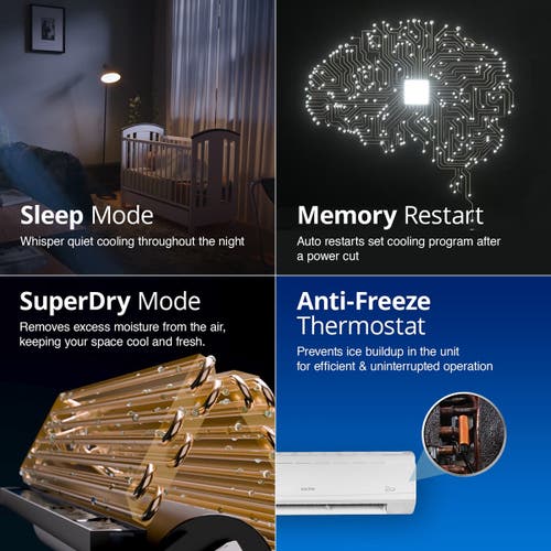 #Voltas 2 Ton 5 Star Inverter Split AC Vectra Plus