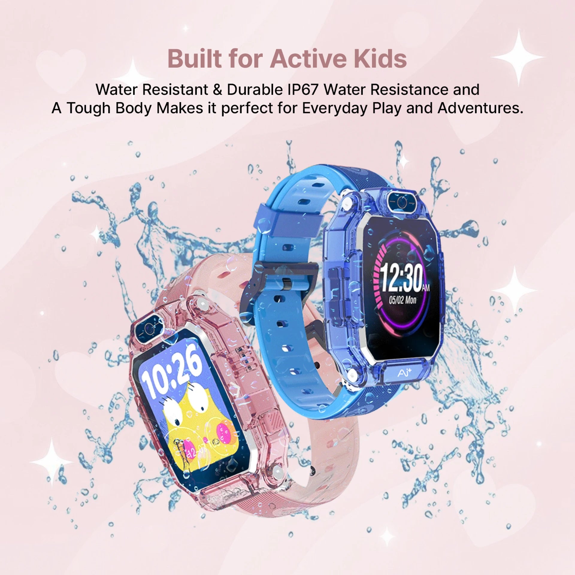 AI+ NovaWatch Kids 4G Magic Pink Smartwatch
