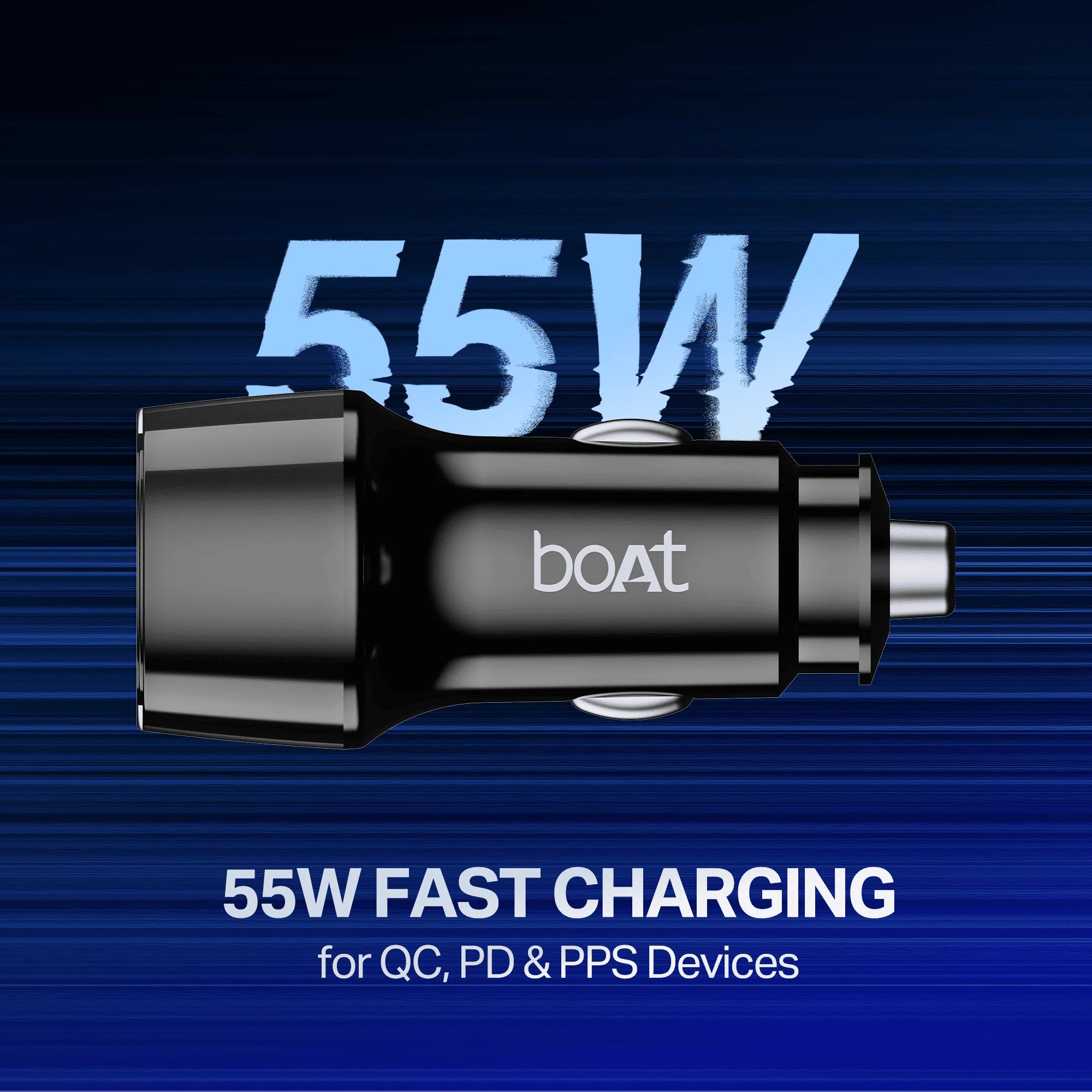 boAt 55W Fast Car Charger 