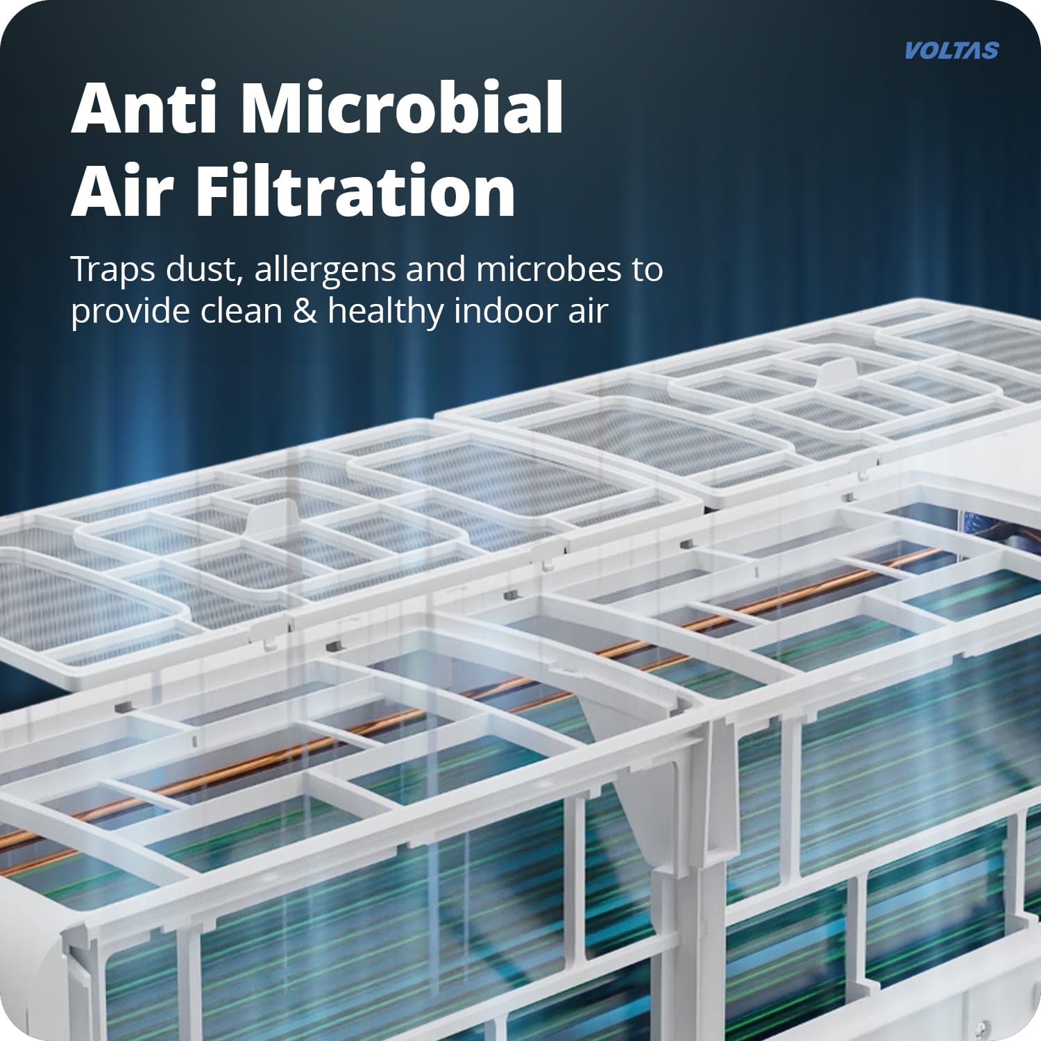 #Voltas 1.5 Ton 3 Star Inverter Split AC Venus Luxe