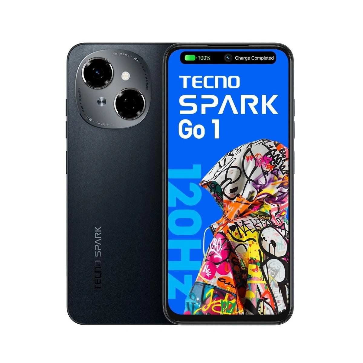 Tecno Spark Go 1 | 6.67″ 120 Hz Display | 5000 mAh | 13 MP Camera | Android 14 Go
