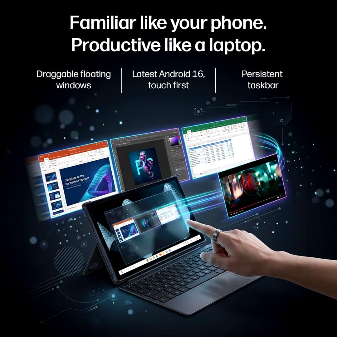 HP OmniPad 12 2-in-1 Tablet with Detachable Keyboard HP | DJI collaboration