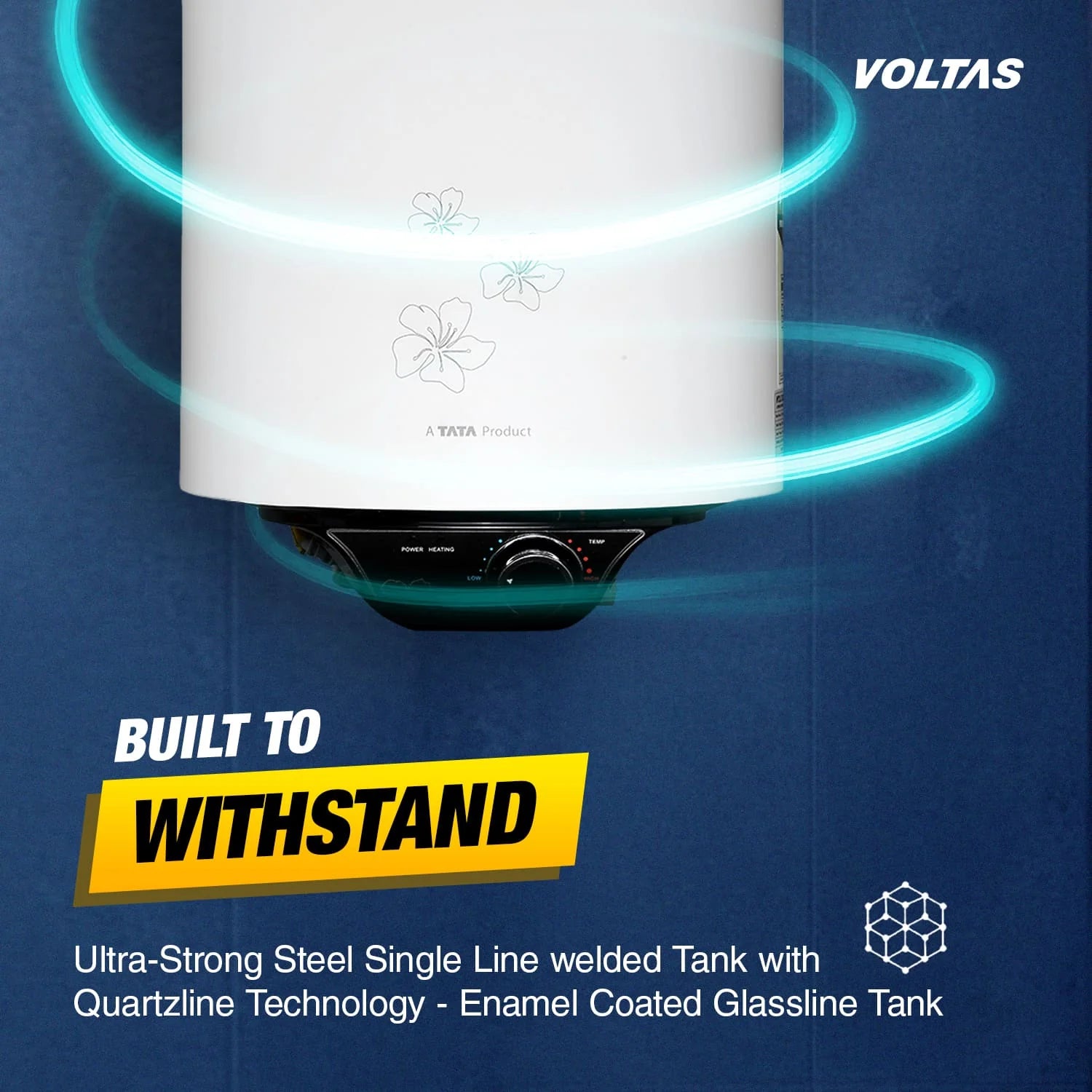 Voltas Aqua M 10 L (2000 W) Water Heater – Compact Power for Modern Homes