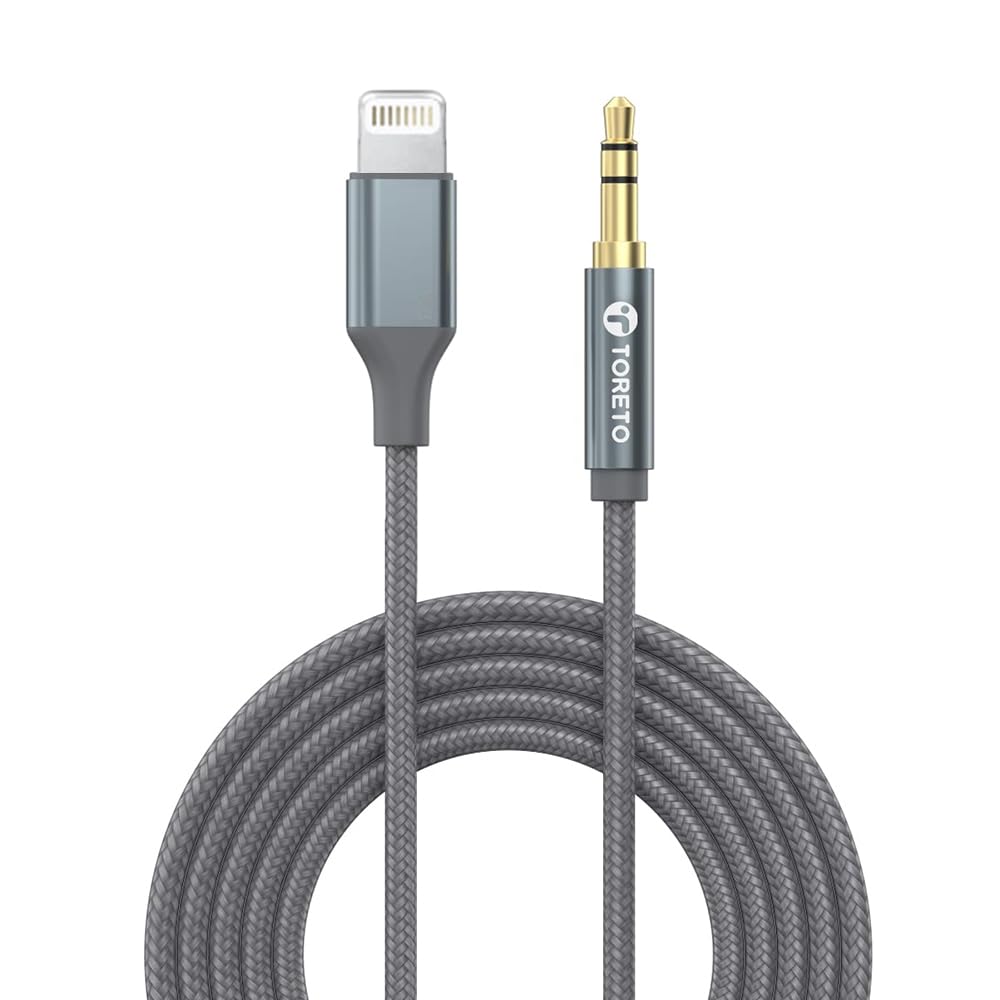 Toreto TOR-615 AUX PRO 3 AUX to Lightning Cable