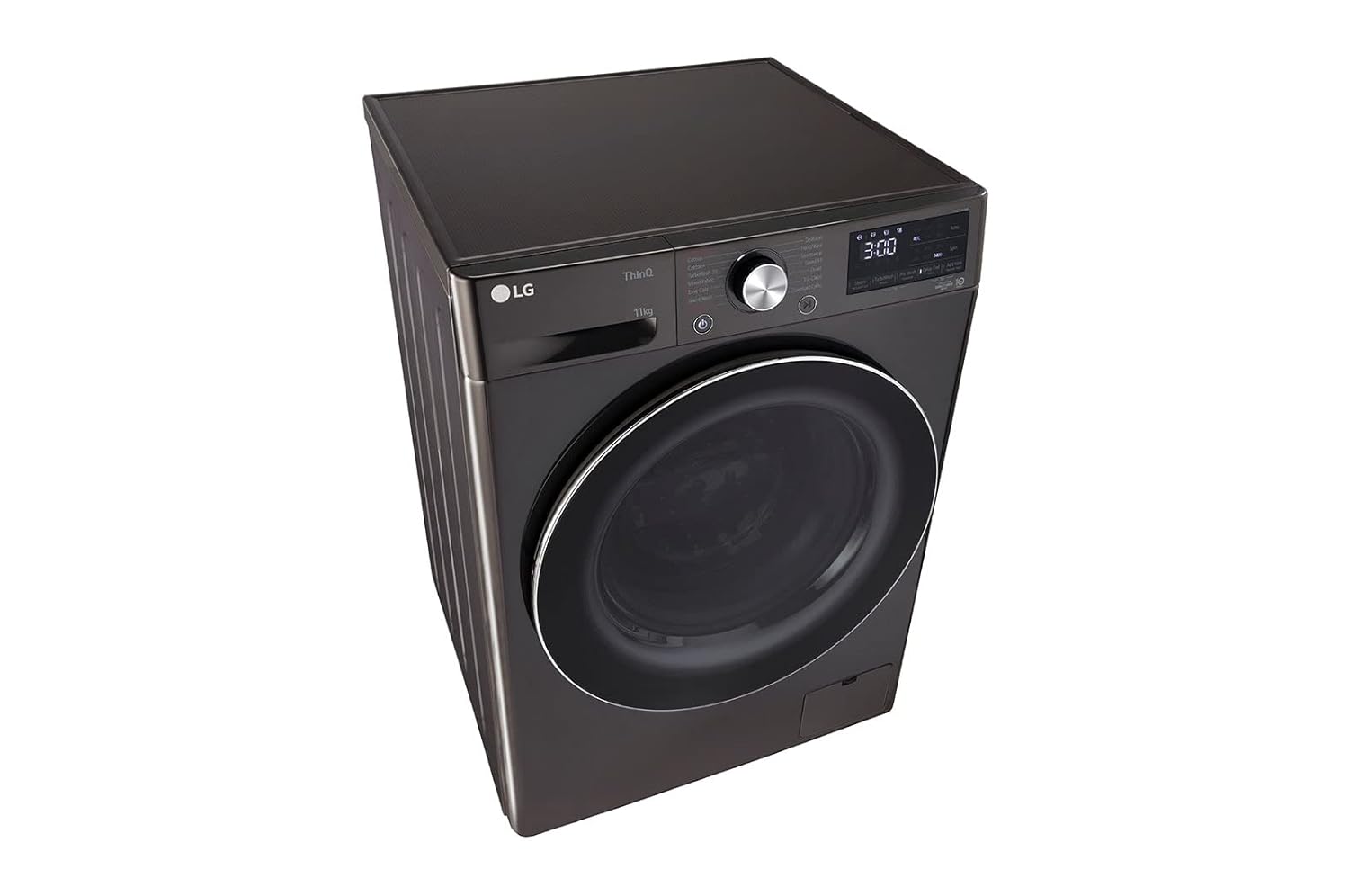 LG 11 Kg 5 Star Inverter Wi-Fi Fully-Automatic Front Load Washing Machine with In-Built Heater (FHP1411Z9B- Black VCM- AI DD Technology- 1400 RPM & Steam+)