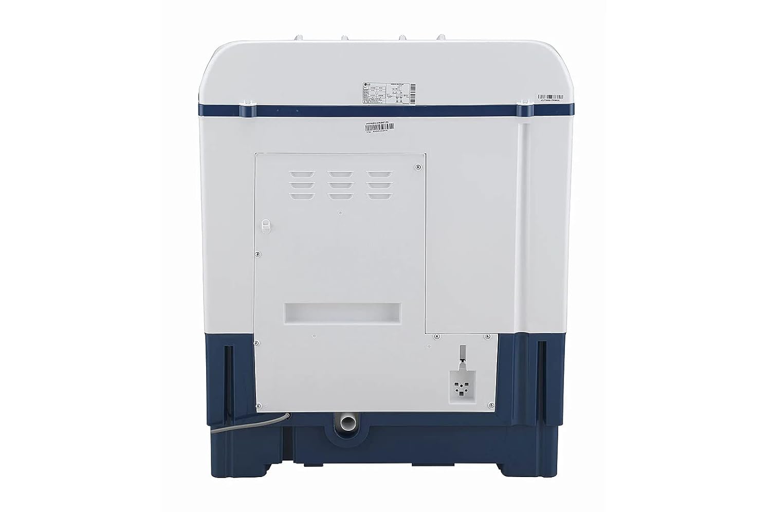 LG 7 Kg 5 Star Semi-Automatic Top Loading Washing Machine Appliance (P7010NBAZ- Dark Blue)