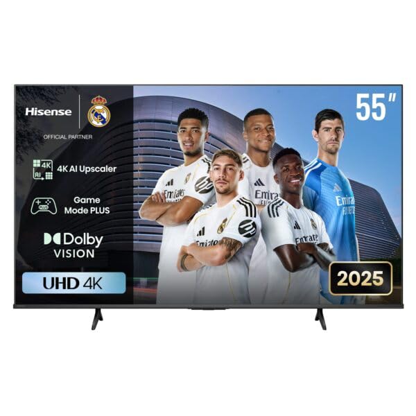 Hisense Smart LED TV 55 Inch 4K Ultra HD - 55A6Q