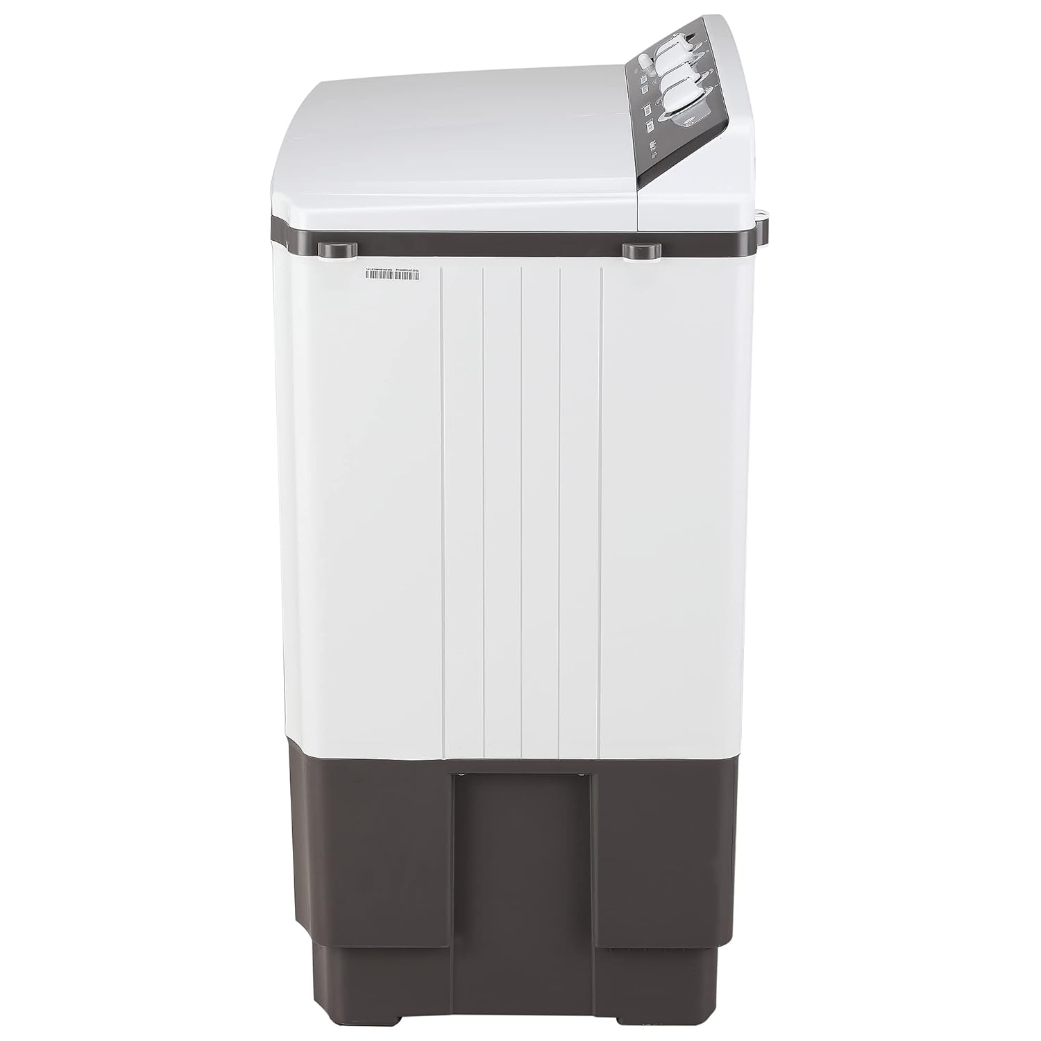 LG 10 kg 5 Star Semi-Automatic Top Load Washing Machine Appliance (P1040RGAZ- Dark Gray- Roller Jet Pulsator)
