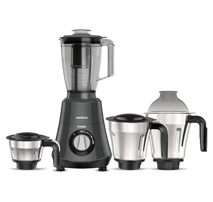 Havells Hydro 750W Mixer Grinder 4 Jar