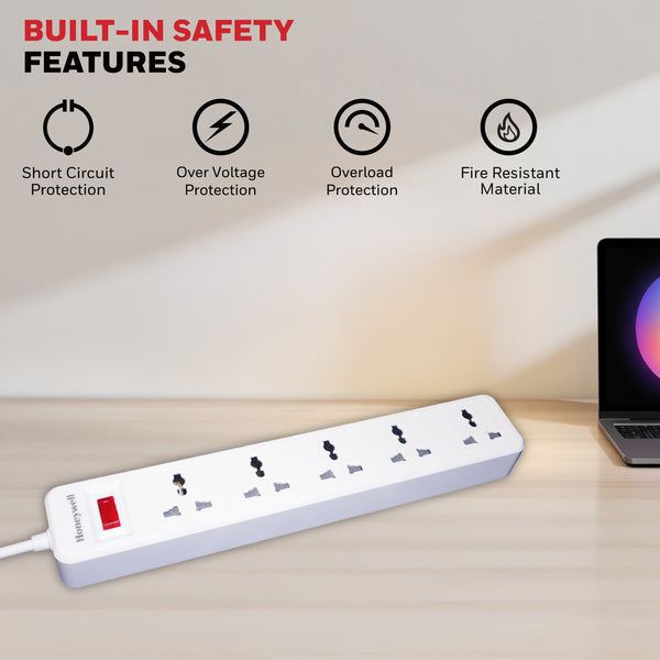 #Color_White Honeywell 5 OUTLET EXTENSION BOARD
