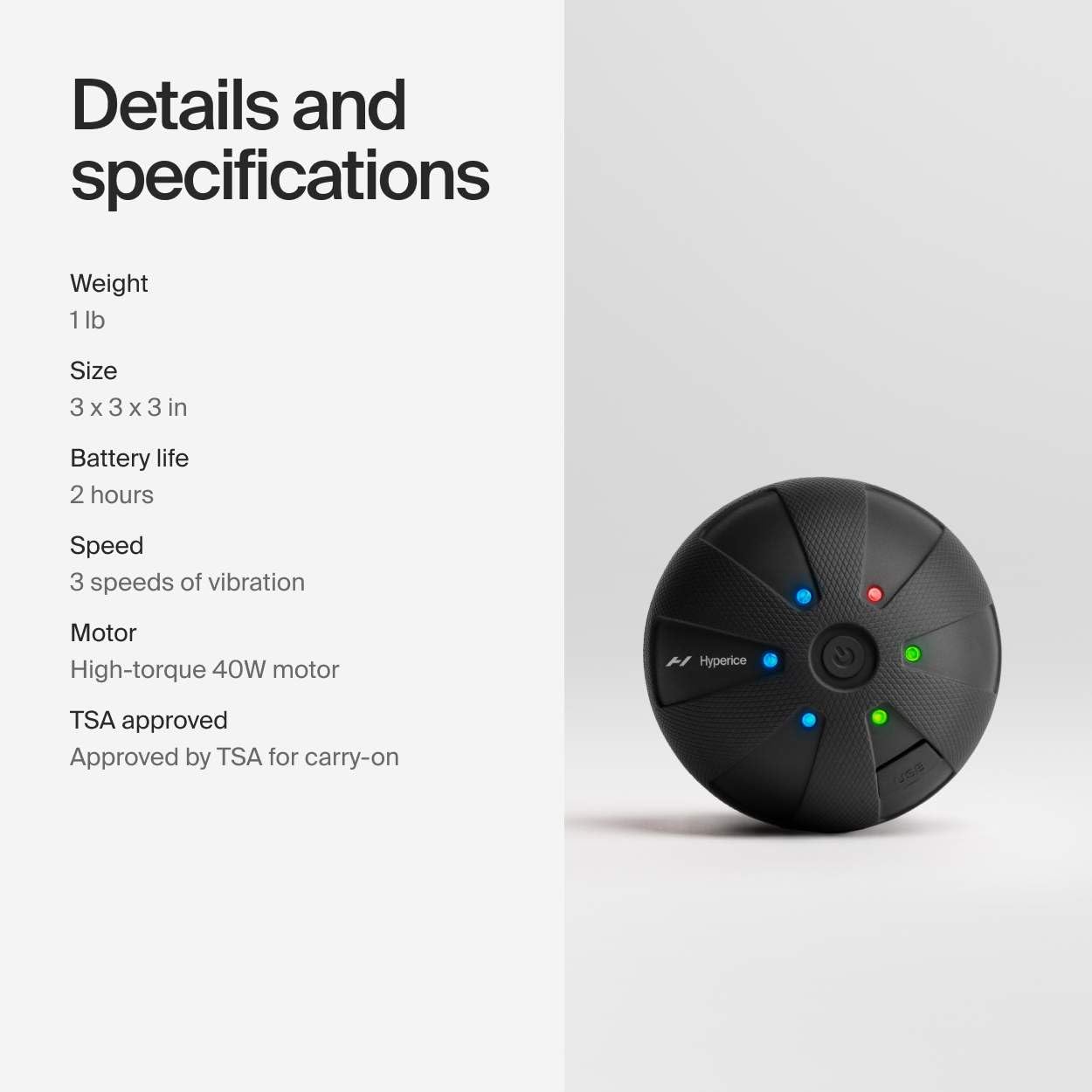 #Hyperice Hypersphere Mini Massager