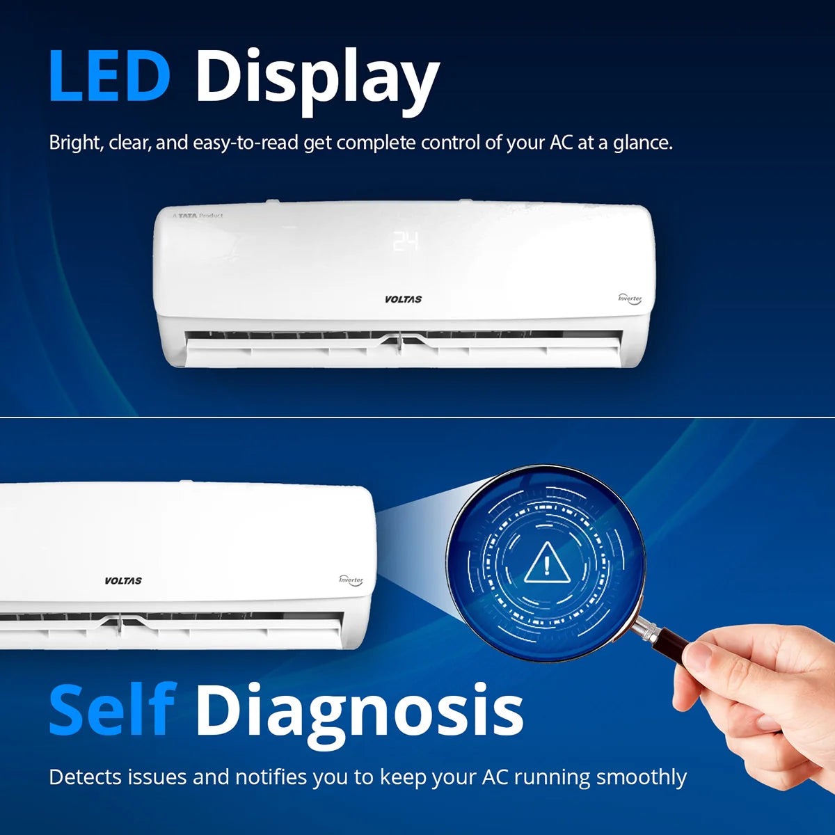Voltas AC 1.5 Ton 2 Star Split – Vectra Elegant