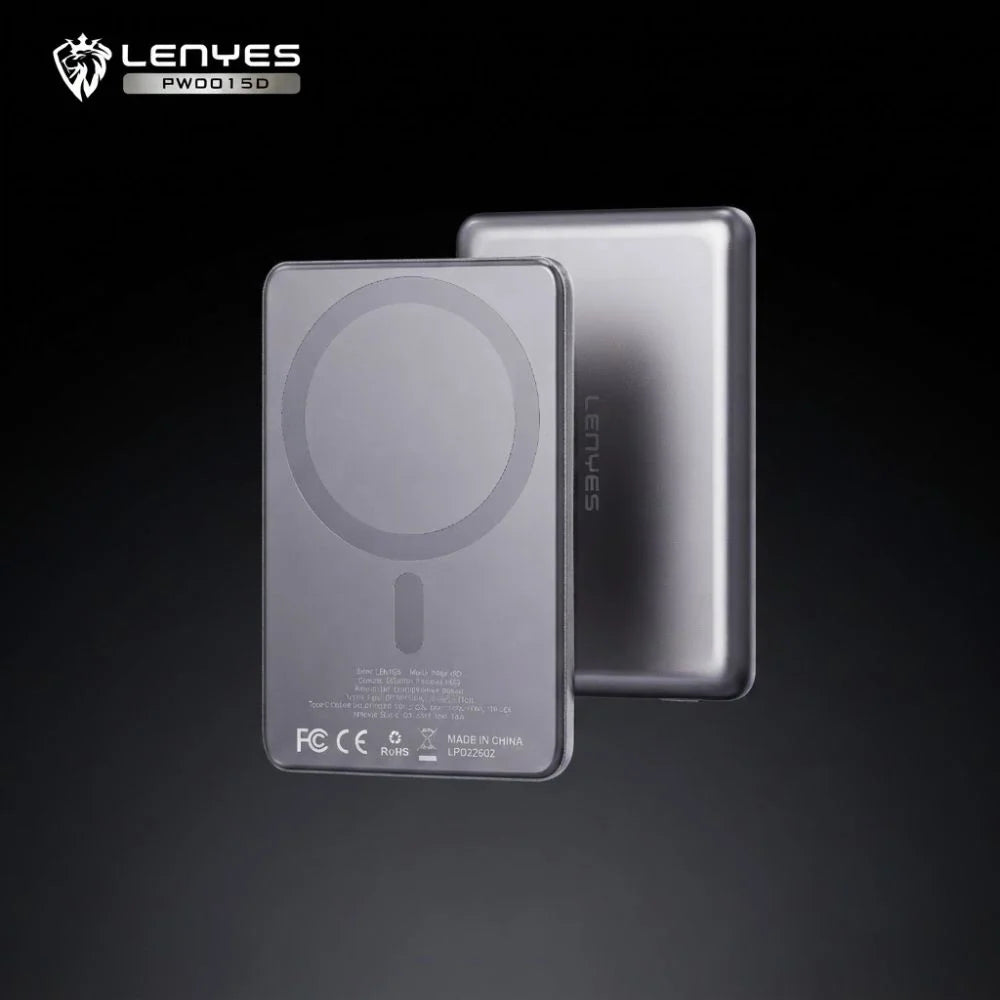 LENYES PW1015D 10000mAh MagSafe Power Bank