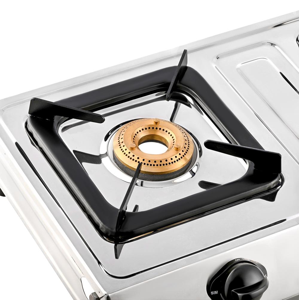 BPL BGSSSB2302B 2-Burner Stainless Steel Gas Stove