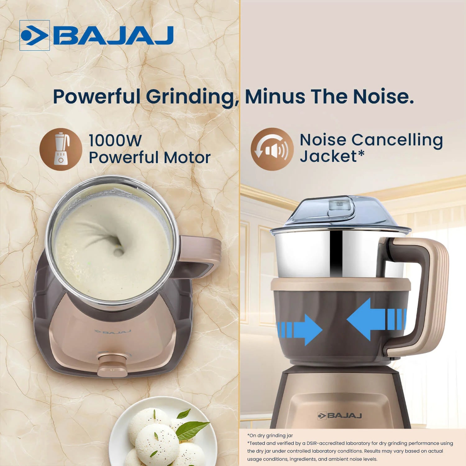 Bajaj Style Mix 1000W 5 Jar Mixer Grinder Aadit Enterprise