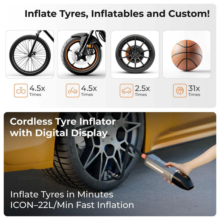 Xech SuperVac — Your All-In-One Car Companion