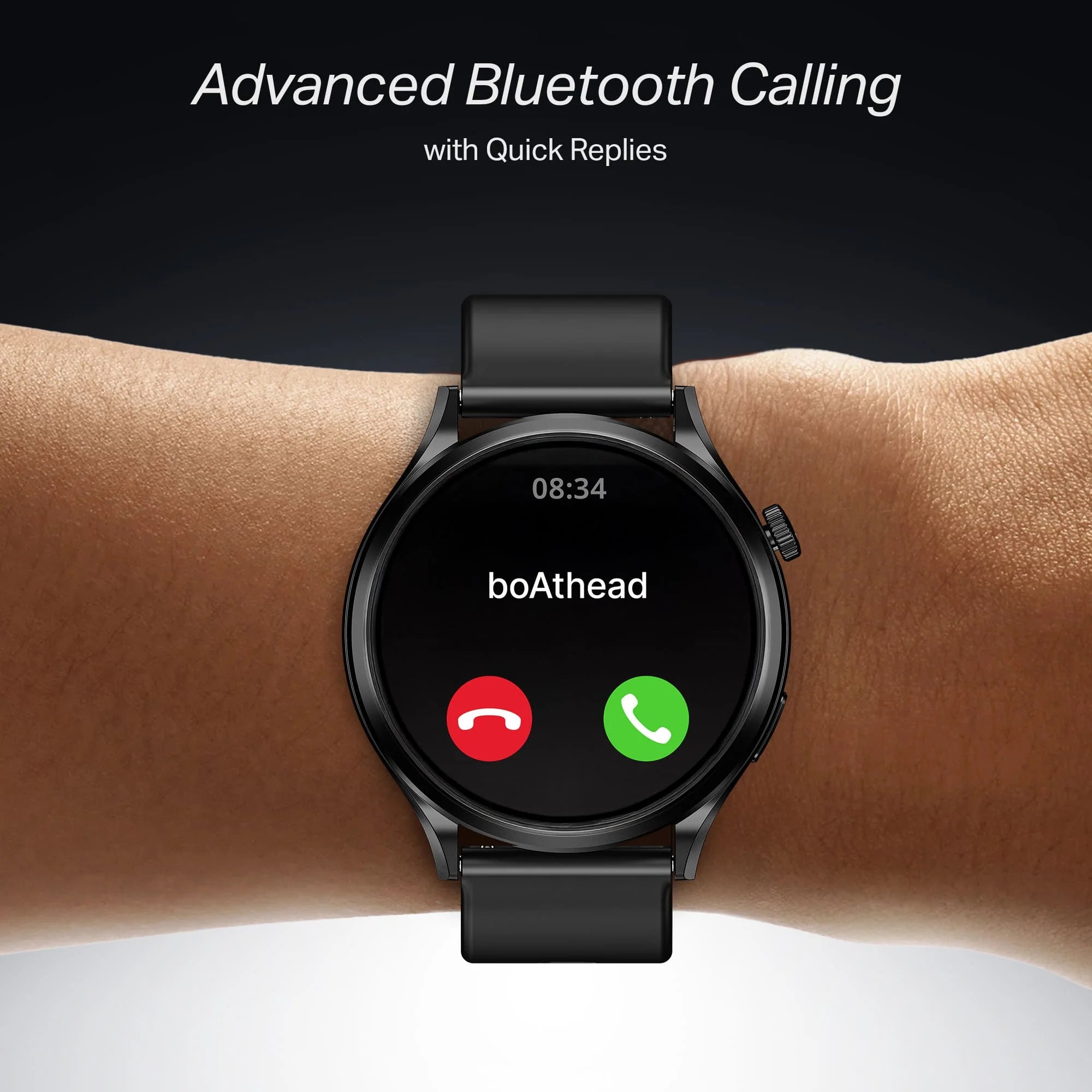 boAt Lunar Discovery Pro Smartwatch | 1.39" HD Round Display