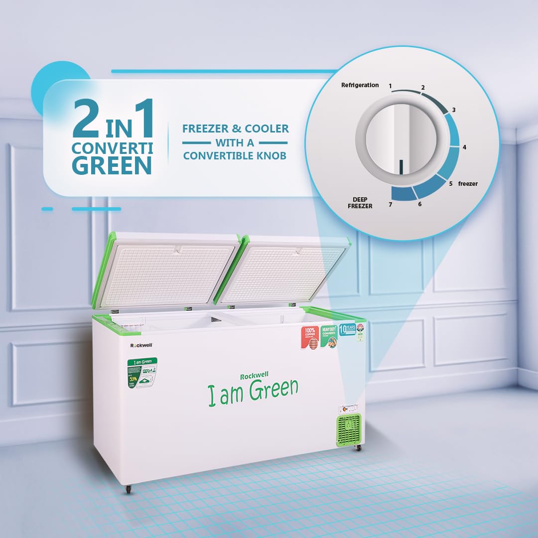 #ROCKWELL 450DDUC Deep Freezer
