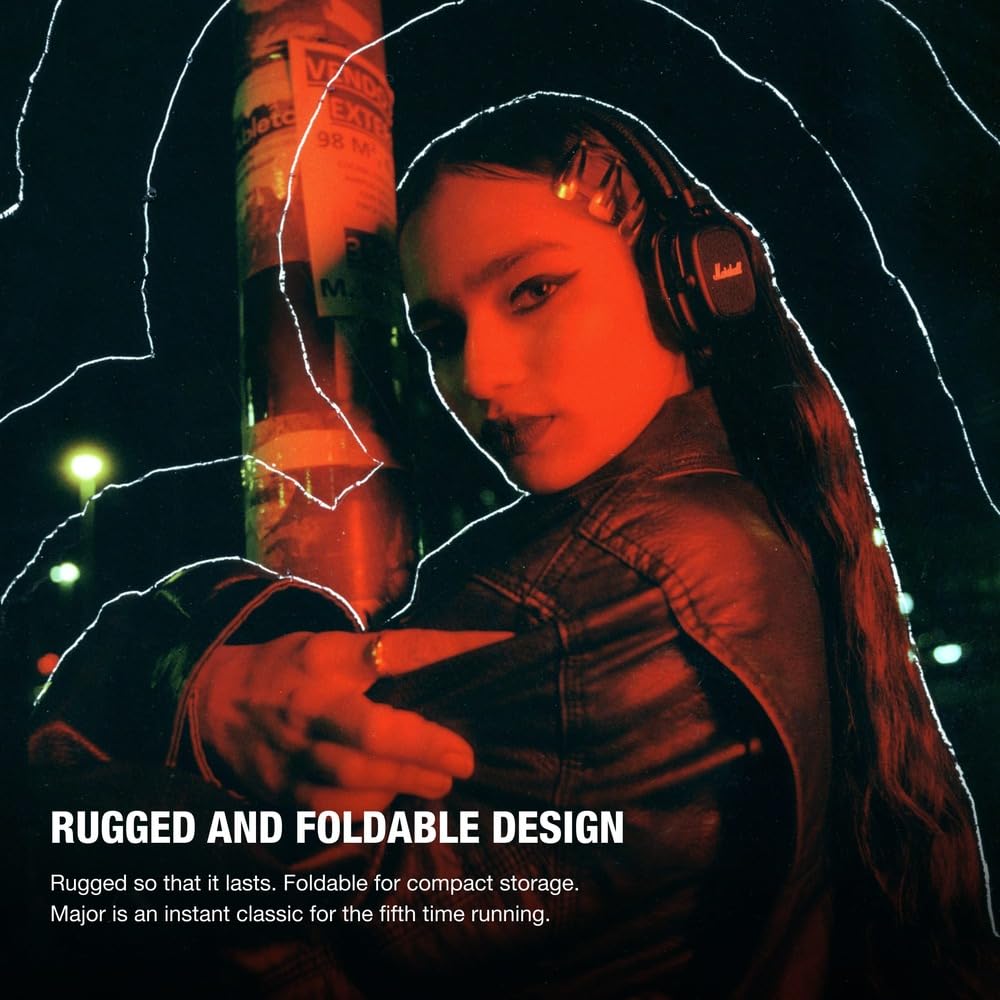 #Color_Black Marshall Major V