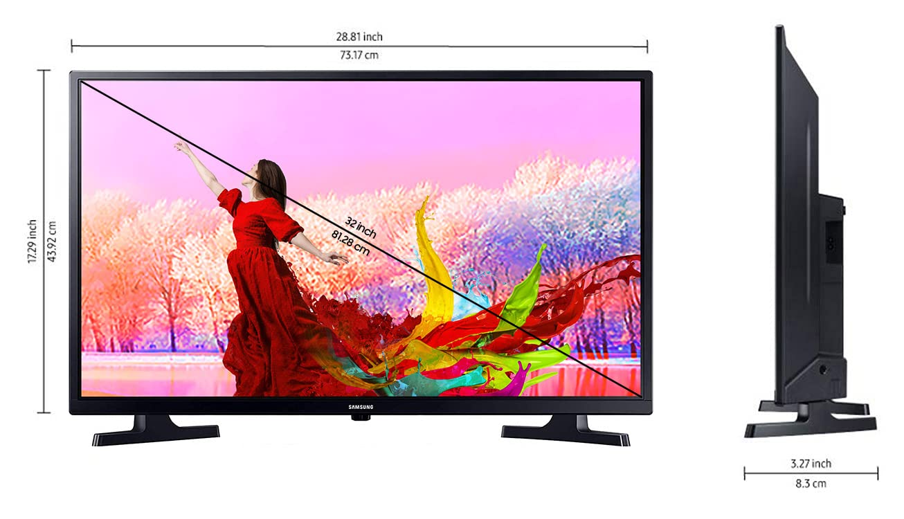 Samsung 80 cm (32 Inches) Wondertainment Series HD Ready LED Smart TV UA32T4340BKXXL (Glossy Black)