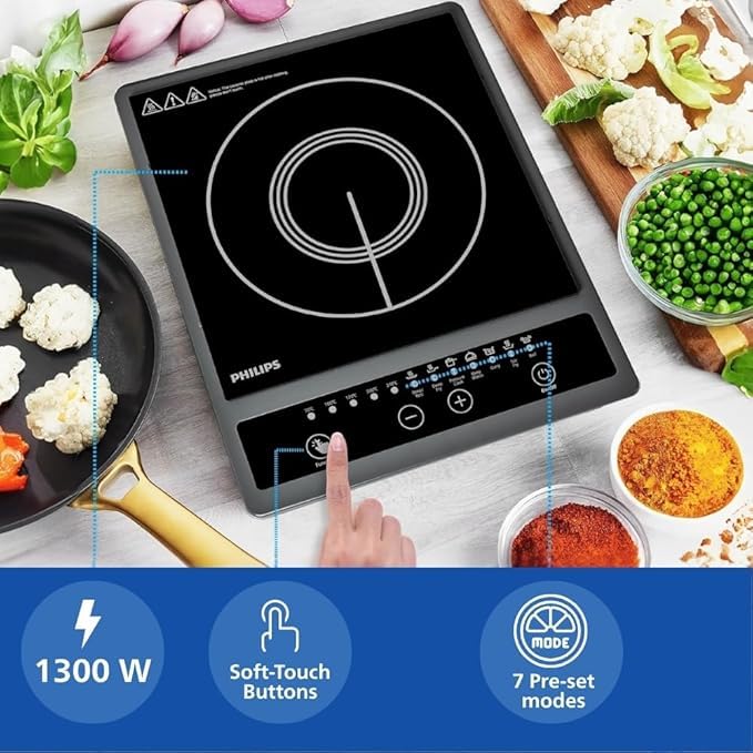 Philips HD4944 1500W Induction Cooktop