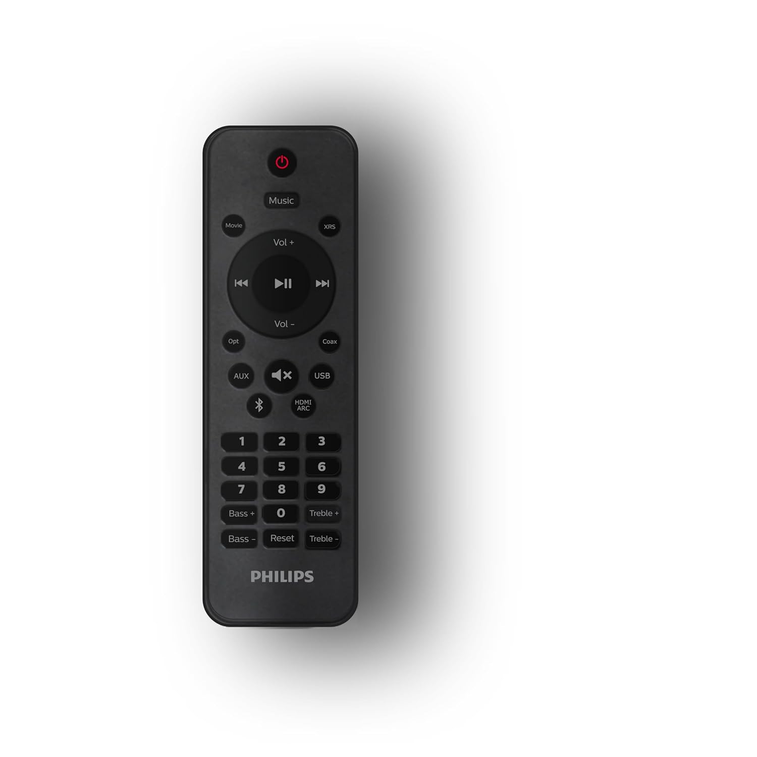 Philips TAB4319 Soundbar: 2.1 CH 80W Wired Subwoofer, Powerful Bass Effect – Bluetooth, HDMI ARC & Multiple Connectivity