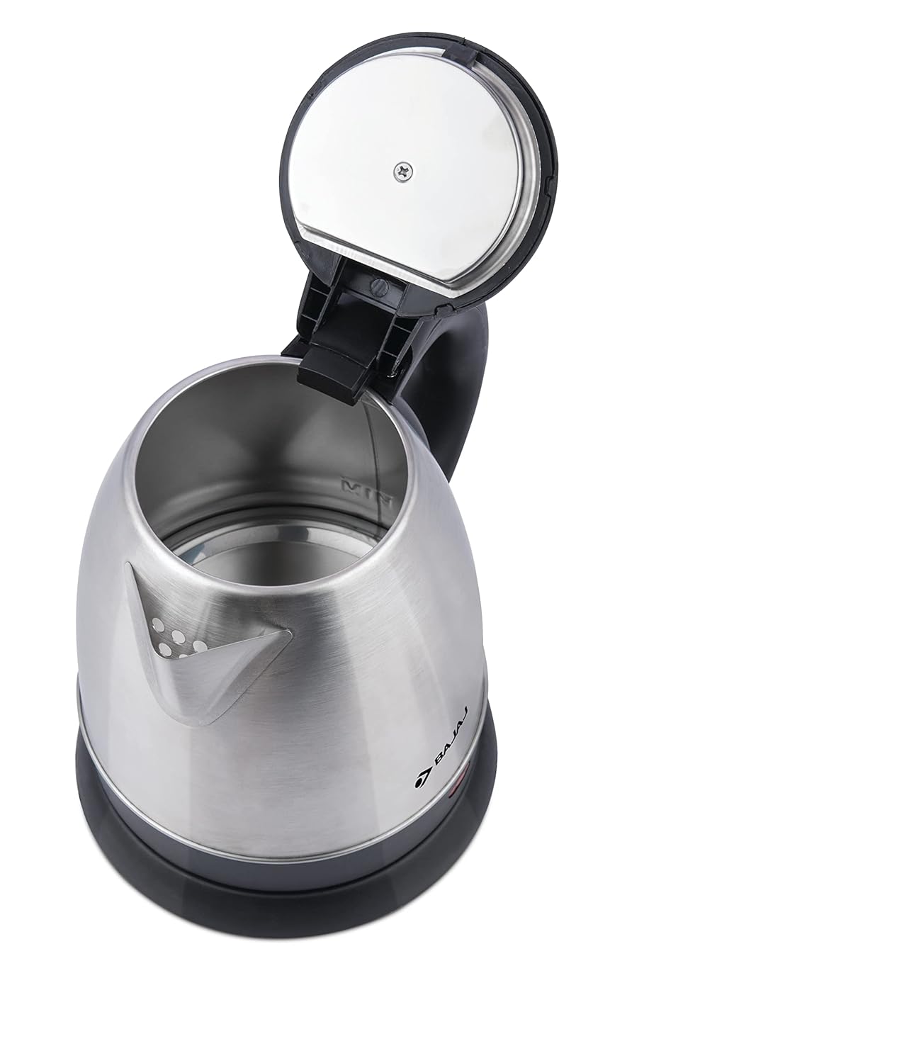 Bajaj KTX 1.8 Litre DLX Electric Kettle |1350 Watts Kettle with Stainless Steel Body | Cordless Operation | Auto Shut-off Mechanism | 2-Yr Warranty | Black